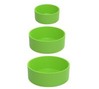 Geavonyg Lot De 3 Bols d'alimentation pour Reptiles Plats d'eau Récipient en Plastique pour Aliments pour Animaux Domestiques Mangeoire pour Lézards Serpents Tortues Bol pour Reptiles