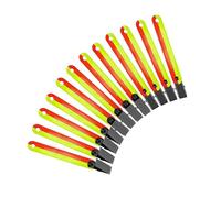 Geavonyg Marqueurs De Sentiers Réfléchissants Punaises d'arbre Réflecteurs Chasse Ruban Marquage avec Clip pour La Chasse en Plein Air 12 Pièces