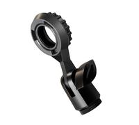 Geavonyg Metal Microphone Clip Microphone Shock Mount Bracket Holder Simple Stand Accessories Use Flexible Angled Adjustment Desktop Condenser Mic Stand