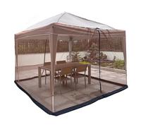 Geavonyg Moustiques Extérieurs Mailles Auvents Tente Légère Portables Abri Anti-moustiques pour Camping Arrière-Cour Plage Résistant Déchirures en Plein Air