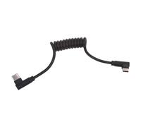 Geavonyg Multifonction Type C Câble Enroulé À 90 Degrés Angles Droits Conceptions Cordon Les Jeux De Jeu Et Utilisation Quotidienne pour Le