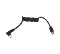 Geavonyg Multifonction Type C Câble Enroulé À 90 Degrés Angles Droits Conceptions Cordon Les Jeux De Jeu Et Utilisation Quotidienne pour Le