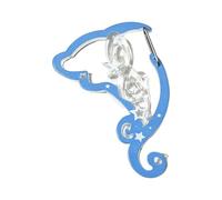 Geavonyg Musical Note Shape Multiuse Carabiner Keychain Keychain Secure Locking Clip Les Passionnés Et Clip Quotidien À La Mode La Mode pour Les Sacs