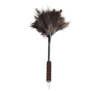 Geavonyg Outil D'époussetage À Plumes Naturelles Antistatique Extensible Conception Flexible Plumeaux À Usage Multi-Surfaces pour La Maison Et L'automobile Plumeau À Plumes Naturelles Réglable