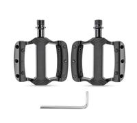 Geavonyg Pédales De Vélo À Plate-Forme en Nylon Roulements À 3 Joints Larges Et Plats Antidérapants pour Vélos Montagne Et Route