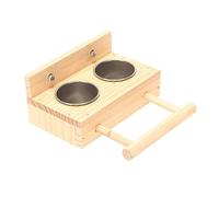 Geavonyg Pet Lovebrds Budgeties Cage Perch Perte Stand D Coupe 'Alimentation pour Les Perroquets 'Oiseaux Coucsatilies Conure Stand pour Un Grand Oiseau Moyen