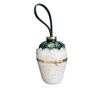 Geavonyg Pochette En Forme De Fraise À Bandoulière Dame Main Fête Mariage Soirée Pour Les Femmes Sacs Cocktail Sacs Créateur