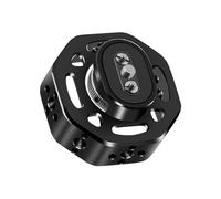 Geavonyg Poignée Latérale Réglable De Type Carré pour Cages Caméra avec Rosette Alai Adaptateur D'extension Vidéo Poignée