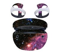 Geavonyg pour PS-5 VR2 Lunettes Autocollant Film Étui De Protection PS-5 VR2 Film Lunettes Contrôleur Corps Entier Masque Décalcomanies Peau PC Gaming Casque Réalité Virtuelle Accessoire Protection