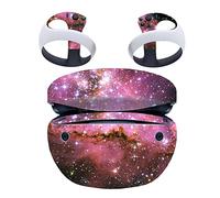 Geavonyg pour PS-5 VR2 Lunettes Autocollant Film Étui De Protection PS-5 VR2 Film Lunettes Contrôleur Corps Entier Masque Décalcomanies Peau PC Gaming Casque Réalité Virtuelle Accessoire Protection