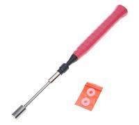 Geavonyg Renforceur De Compétences De Badminton avec Résistance Réglable Absorbeur De Vibrations Amovible pour L'amélioration De La Force du Poignet Et du Bras Développeur De Compétences De Swing De