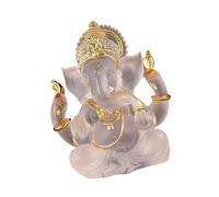 Geavonyg Sculpture De Dieu Hindou Élégante Figurine en Résine Étagère Spirituelle Décoration D'affichage Culturel Statue D'idole en Résine