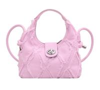 Geavonyg Simple Et Élégant Denims Toile Simple Femmes Rétro Denims Toile Épaule Pour Téléphone Pour Femmes Filles Rétro Messager