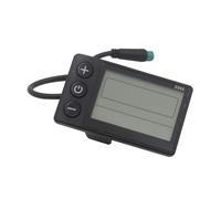 Geavonyg Tableau De Bord Scooter en Plastique Affichage Numérique Vitesse en Temps Réel Kilométrage La Batterie pour Diverses Conditions Compteur Vélo Léger Et Étanche