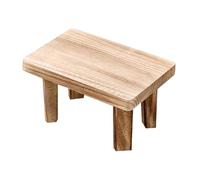 Geavonyg Tabouret Ergonomique en Bois Massif Meubles Conception Portante Parfait pour La Décoration du Salon De Cuisine Repose-Pieds