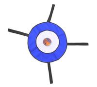 Geavonyg Tailgating Roundnet Game Beach Toy for Sports Outdoor Bouncy Disk Catch Lawns Net Et Toss Net Bag Game