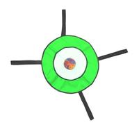 Geavonyg Tailgating Roundnet Game Beach Toy for Sports Outdoor Bouncy Disk Catch Lawns Net Et Toss Net Bag Game