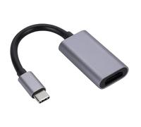 Geavonyg Tapez C À L'adaptateur HDTV 4K @ 30Hz Convertisseurs D'écran Vidéo Aluminium Video Sound Power pour PC Accessoires D'ordinateur