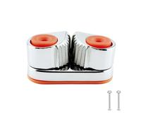 Geavonyg Taquet À Cames Entrée Rapide pour Bateaux avec Anneaux D'attaque Roulements Billes Serre-câble Équipement pour Bateaux Marins Accessoires De Guide-câble Faciles Installer
