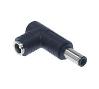 Geavonyg Tête De Conversion De L'adaptateur d'alimentation Universel des Bouchons 5 Mm X 2 Mm Femelle À L'adaptateur d'alimentation Mâle