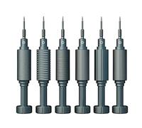 Geavonyg Tournevis Outil De Réparation Précision Lunettes 6 Tailles Différentes pour Montre Bijoutier Réparation Téléphone