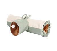 Geavonyg Tube Tunnel Extensible Et Pliable À 3 Voies pour Chat Tente De Jeu Jouets Interactifs Maison Labyrinthe pour Chaton Lapin Petit