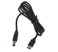 Geavonyg Type-C À 5 5x2 5 Mm Cordon d'alimentation Mâle À Mâle DC5521 Connecteur Câble Fil pour Routeurs Lumières LED De Haut-parleurs Et Caméras