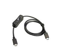 Geavonyg USB Type C avec Interrupteurs Bouton d'alimentation Câble D'extension De Extension Universelle Mâle À Mâle Adaptateur Rapide