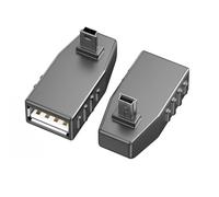 Geavonyg USB Une À USB 5pin Male Charging Data Adaptateur pour Un De Données Facile Et Une Connectivité Périphérique Adaptateur De Caméra Numérique