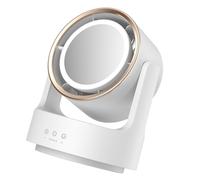 Geavonyg Ventilateur Portable Réglable Refroidissement Portatif Pratique Petit USB Pour Voyage Bureau Extérieur Ventilateur Multifonctionnel