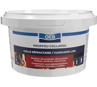 GEB Colle réfractaire Collafeu 125211 Pot de 300 g Clair