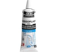 GEB 504520 Gebsoplast Colle pression évacuation pour raccords en PVC rigide spéciale eau potable Tube 125 ml