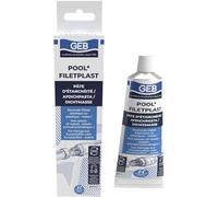 GEB Pâte d'étanchéité Filetplast – Pour raccords filetés plastiques, eau potable – Tube 100 g Clair