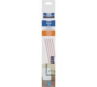 GEB Baguettes de cuivre/phosphore pour brasage Fort. S'utilise sur tuyauteries d'installations sanitaires, de Chauffage… - 5 Baguettes