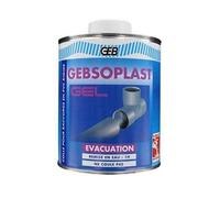Colle - GEB - GEBSOPLAST GEL - 1L - Transparent - Raccords PVC évacuation