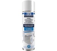 GEB Colle spray feutrine pour liner de piscine - Spray 500 ml jusqu'à 7 m2