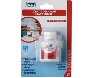 GEB Décapant liquide - Etain et cuivre - 50 ml