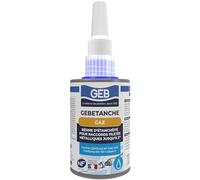Résine d'étanchéité - GEB - GEBETANCHE GAZ - 75ml - Haute résistance - Température -30°C à +110°C