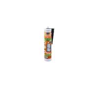 GEB Gebsicone G1 Mastic silicone pour vitrages et constructions métalliques. Excellent adhérence, résiste aux températures extrêmes et aux UV. 310ml - Noir