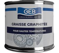 GEB – Graisse graphitée pour vannes et engrenages – 350 gr – facilite le démontage