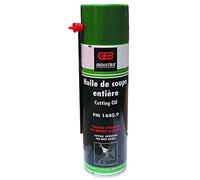 GEB Huile de Coupe entière 500ml - Refroidissement, lubrification et usinage de métaux, rallonge la durée de vie des outils