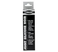GEB Joint silicone noir Collex spécial automobile pour l'étanchéité plane - 80ml