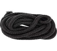 GEB Kit complet Tresse ronde 2,5m Ø 4 à 6 mm en fibre de verre + Colle réfractaire Collafeu 20 ml pour l’étanchéité des portes d’inserts, chaudières, fours, poêles, cheminées avec gorge