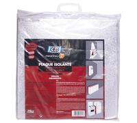 GEB Plaque isolante 2 faces aluminium pour isolation thermique et protection au feu - 600°C - 4mm épaisseur - 500x500 mm