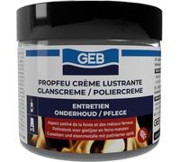 GEB Propfeu crème lustrante, effet patiné pour l’entretien, la protection et la rénovation des fontes et métaux. Pour poêles à bois, cheminées ... - 220ml