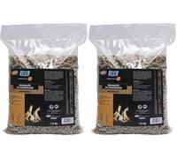 GEB Propfeu granulés pellets pour ramonage Chimique de poêles - Sachet 1,5kg, Beige (Lot de 2)