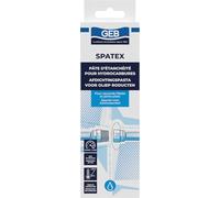GEB Spatex Pâte d'étanchéité pour hydrocarbures. Joints plats/raccords filetés - Tube 125 ml