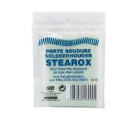 GEB STEAROX porte soudure. Feutre imprégné pour lissage des soudures type étain-plomb avant solidification, sans se brûler. A combiner avec le suif afin de se protéger de la chaleur. (Lot de 6)
