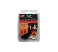 GEB Propfeu kit Tresse Plate Fibre de Verre larg. 10 mm, ép. 3 mm, Long 2,5 m + Collafeu Tube 20 ML, Beige