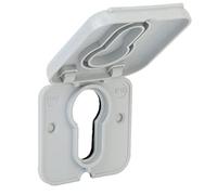 geba Couvercle de protection contre la pluie, protection contre les intempéries, pour interrupteur oller ou à visser.